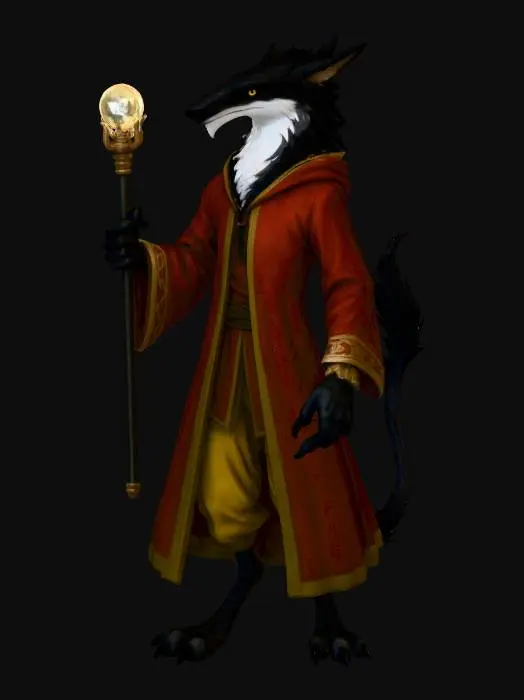 3D model for Sergal Mage