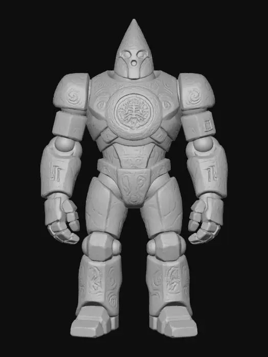 3D model for Mystical Green Sentinel