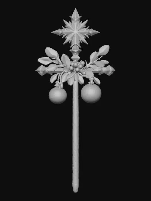 3D model for Holiday Scepter, #Christmas2025#