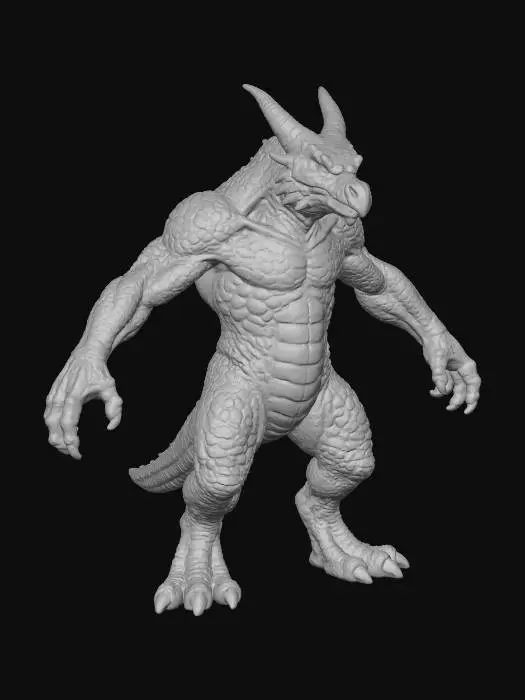 3D model for Green Draconid