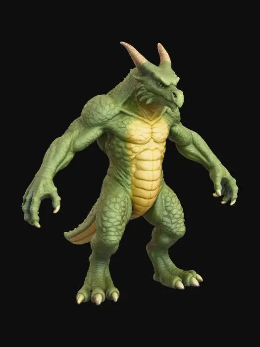 3D model for Green Draconid