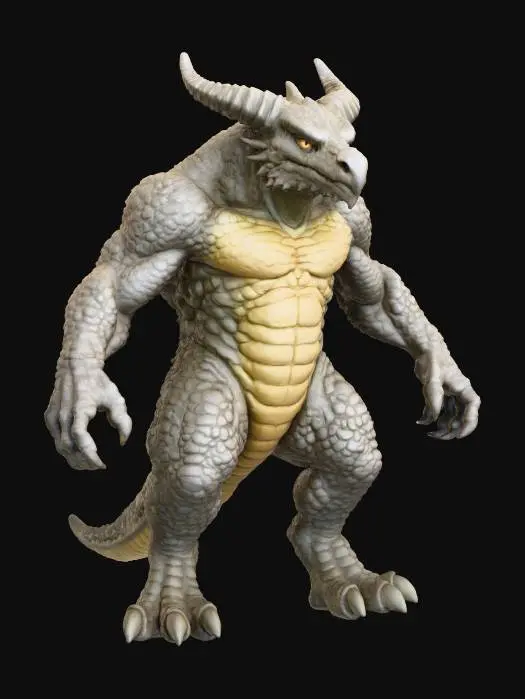 3D model for Stonehide Draconid