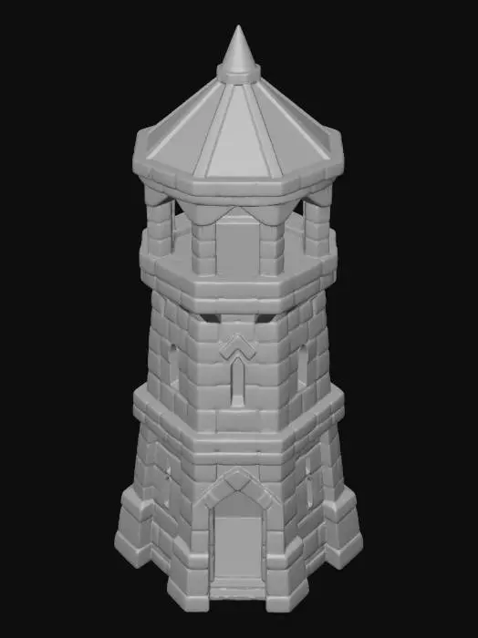 3D model for Stone Watchtower
