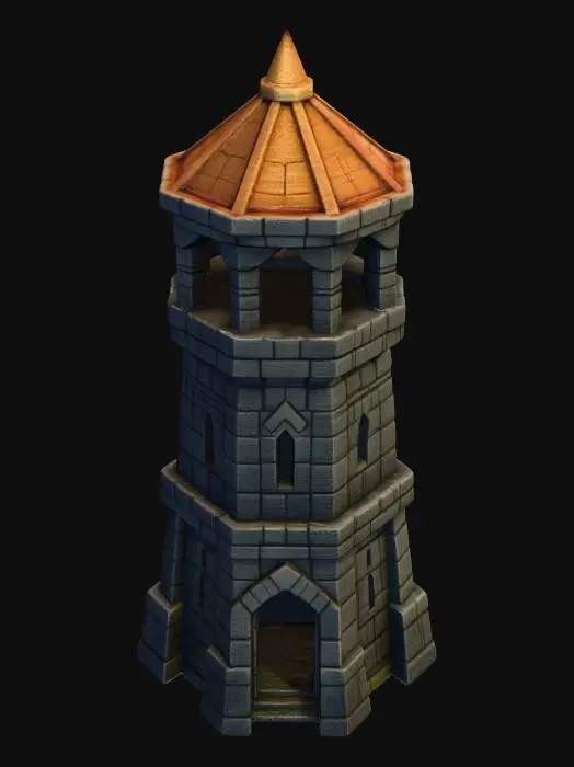 3D model for Stone Watchtower