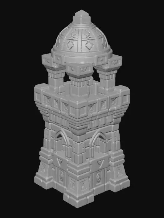 3D model for Stone Sentinel Tower