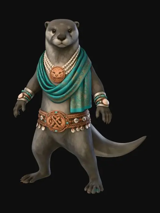 3D model for Wealthy Otter