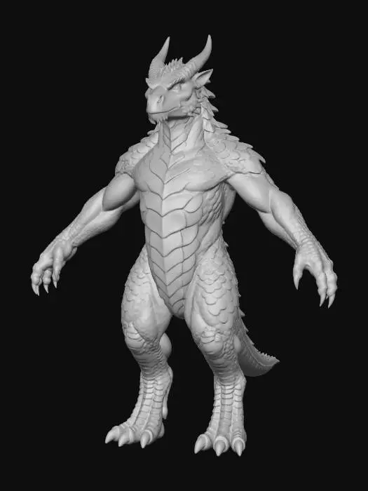 3D model for Granite Wyrm