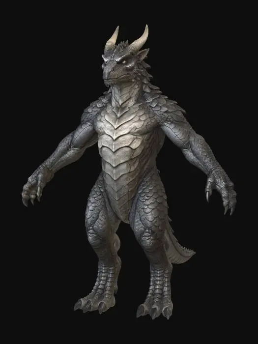 3D model for Granite Wyrm