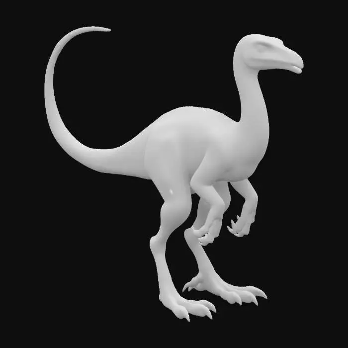 3D model for Bird raptor