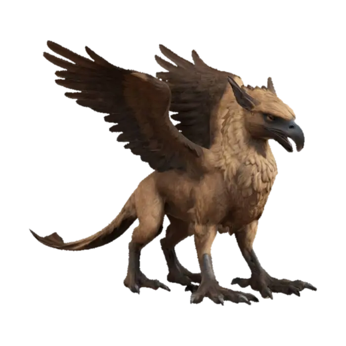 由 Karrades 制作的 Griffin — 使用 Meshy AI 3D 生成器制作，免费下载 FBX OBJ GLB STL