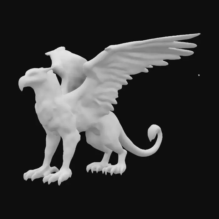 3D model for Leopard gryphon