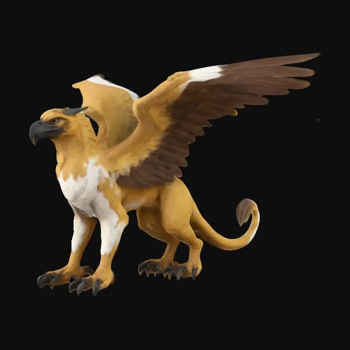 3D model for Leopard gryphon