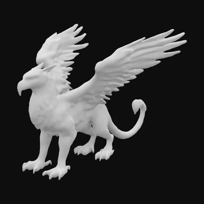 3D model for Leopard gryphon