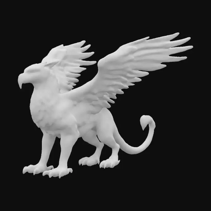 3D model for Leopard gryphon