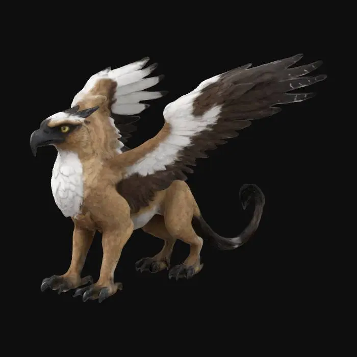 3D model for Leopard gryphon