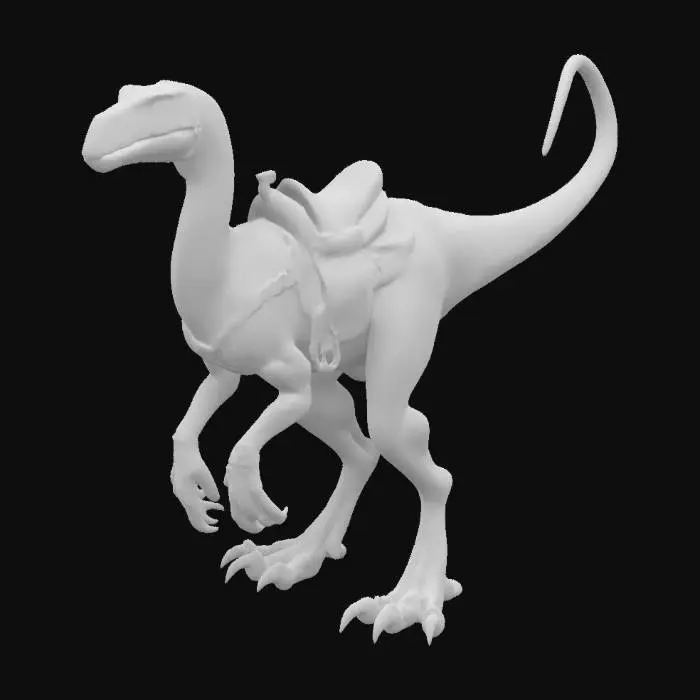 3D model for Raptor Mount, #game figure#