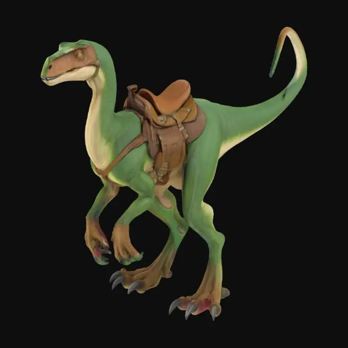 3D model for Raptor Mount, #game figure#