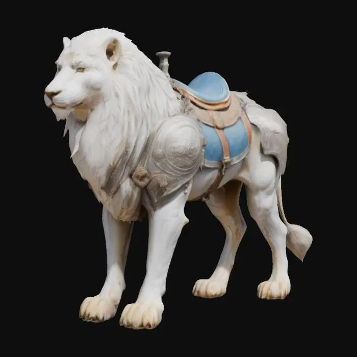 3D model for Majestic Lion Mount