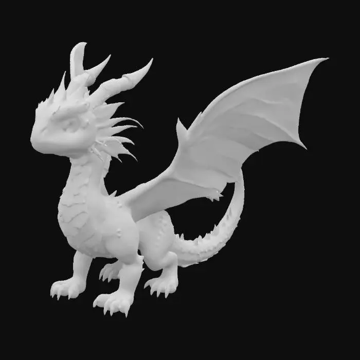 3D model for Fairy Dragon, #fairy#