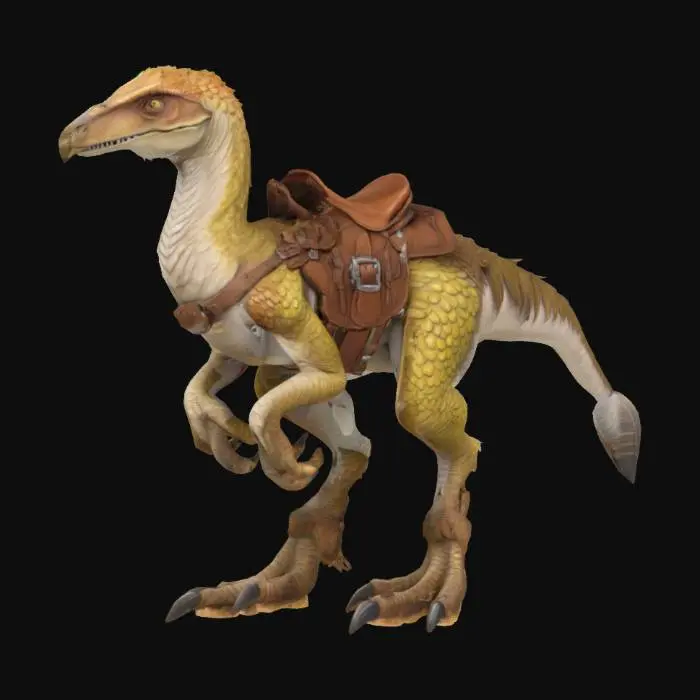 3D model for Feathered Raptor Mount