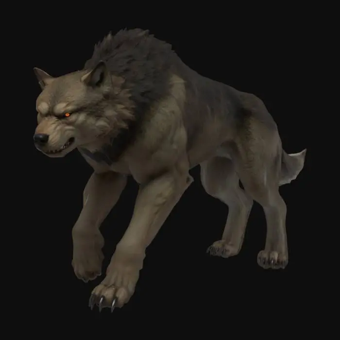3D model for Warg