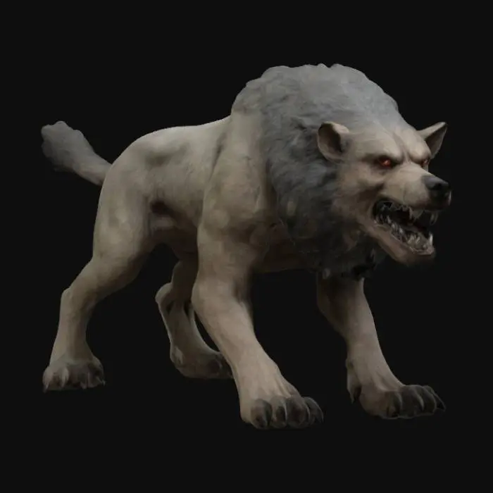 3D model for Warg