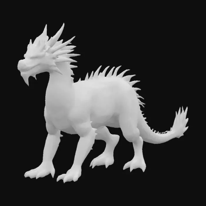 3D model for MM6-Wyrm HD-Remaster interpretation