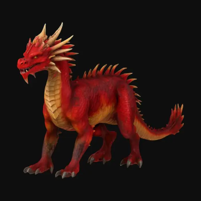 3D model for MM6-Wyrm HD-Remaster interpretation