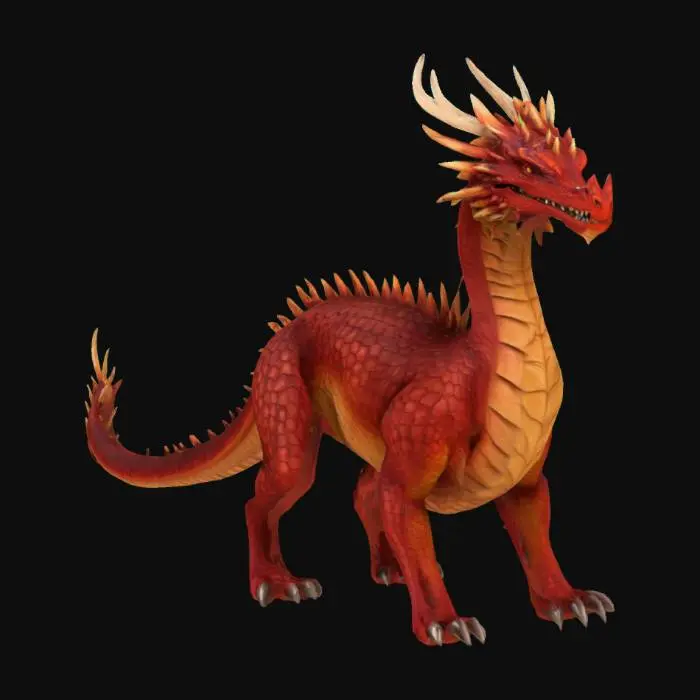3D model for MM6-Wyrm HD-Remaster interpretation