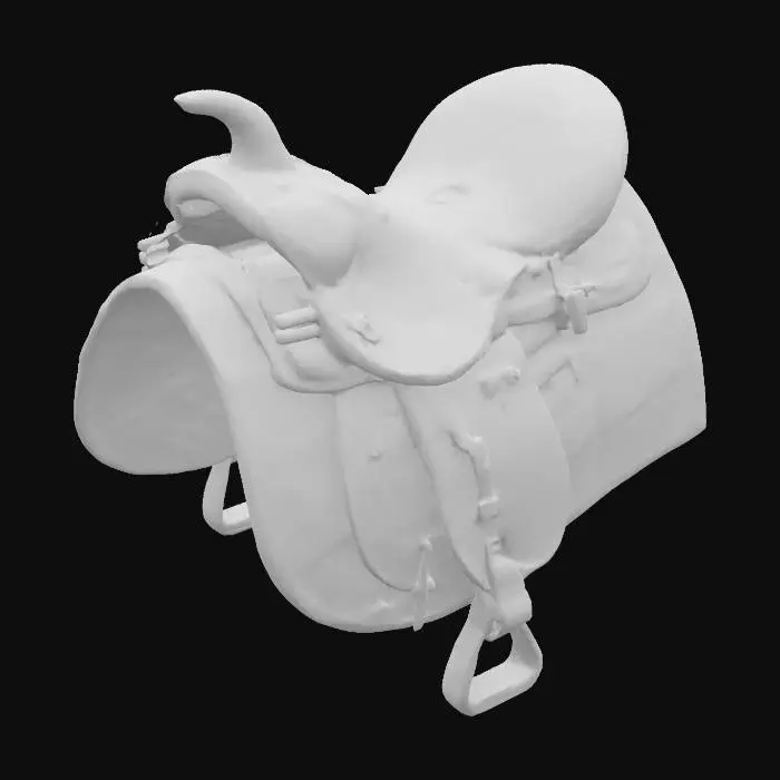3D model for Saddle and Saddle pad