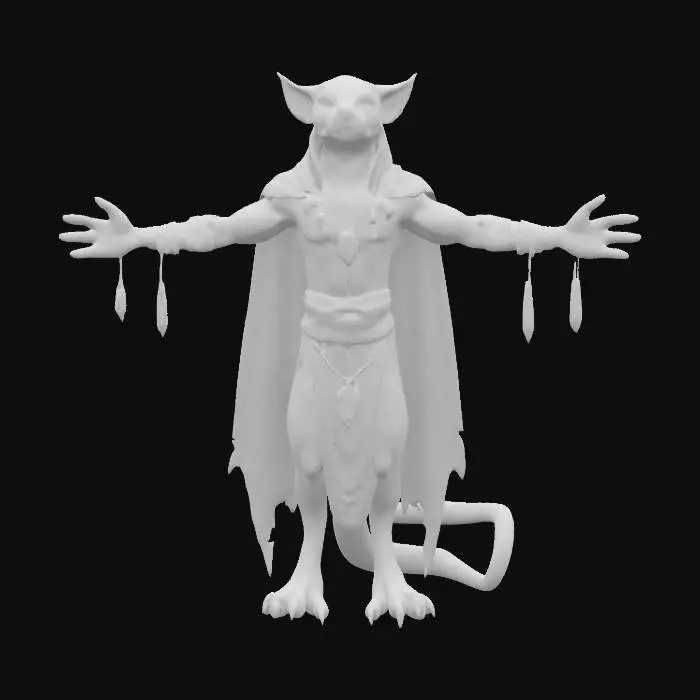 3D model for Gargoyle Sorcerer
