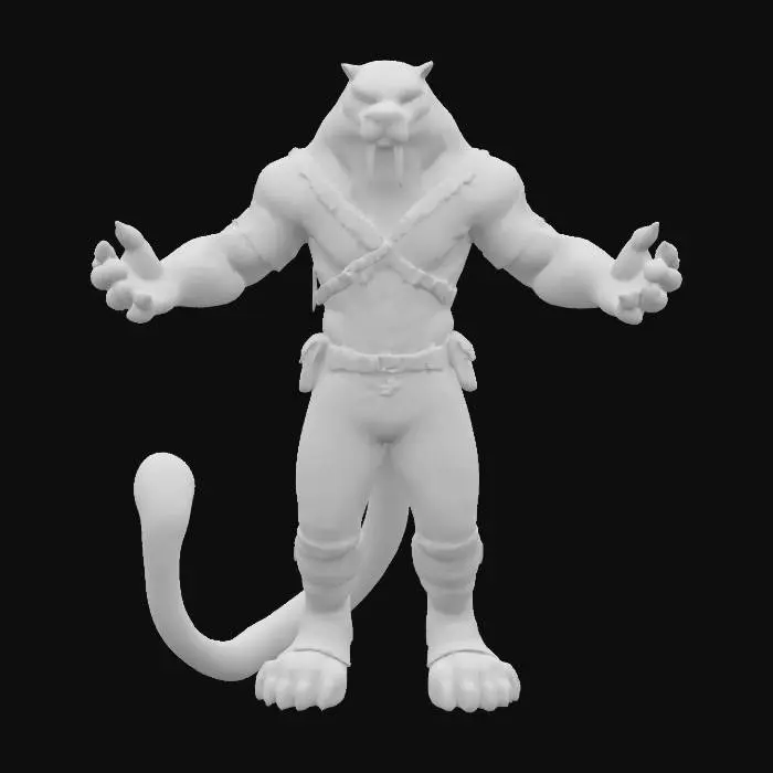3D model for Sabertooth Gunner