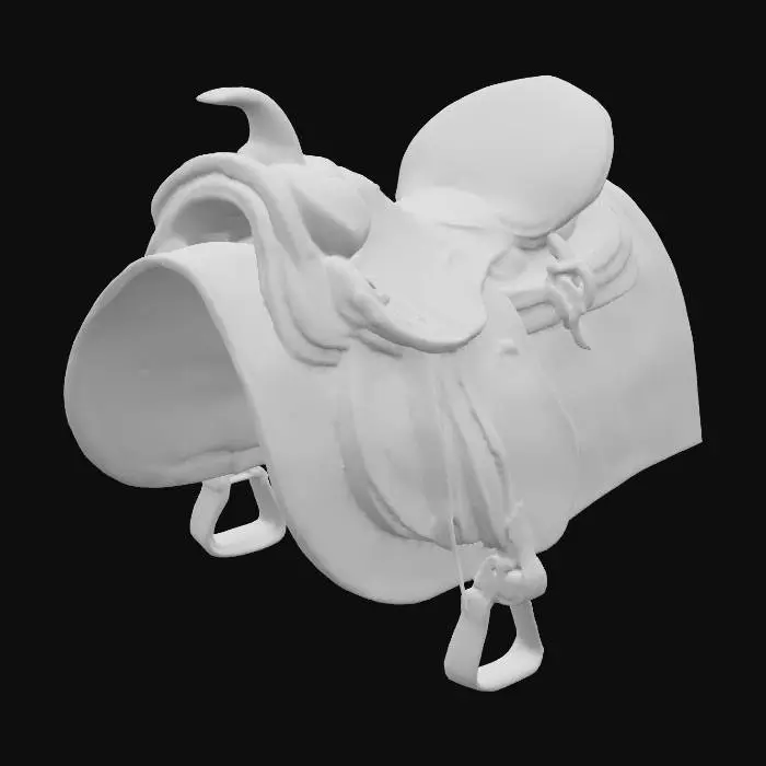 3D model for Western Heritage Saddle
