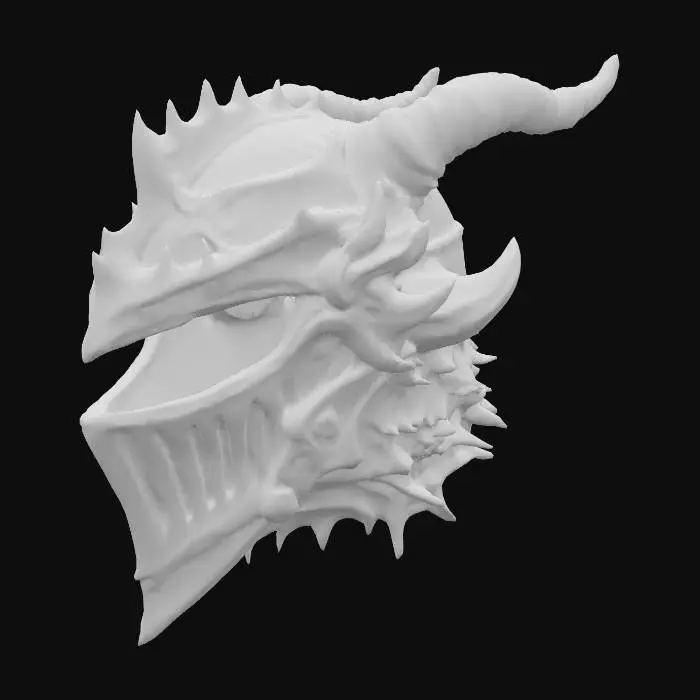 3D model for Warlord Helmet