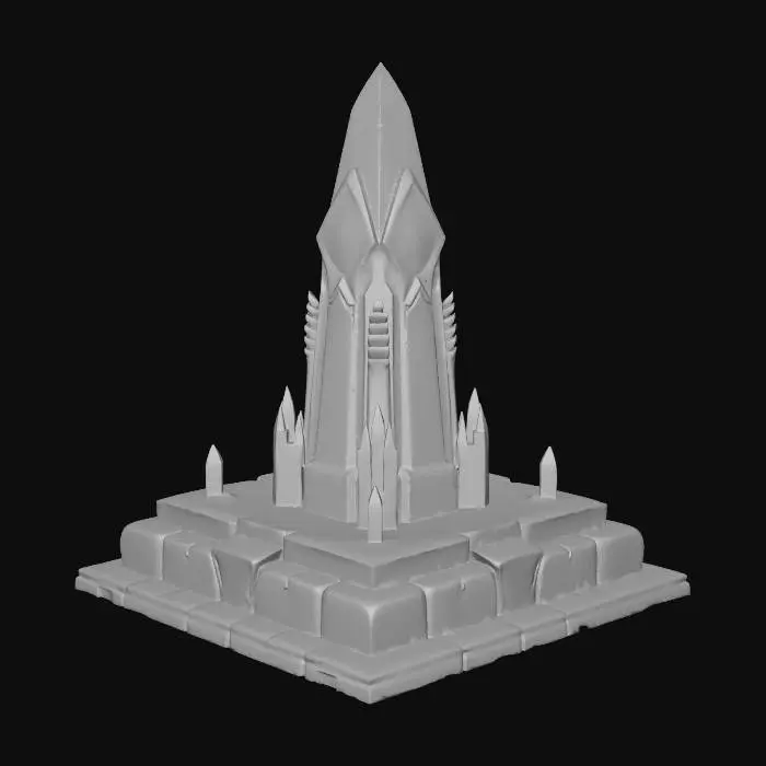 3D model for Arcane Obelisk