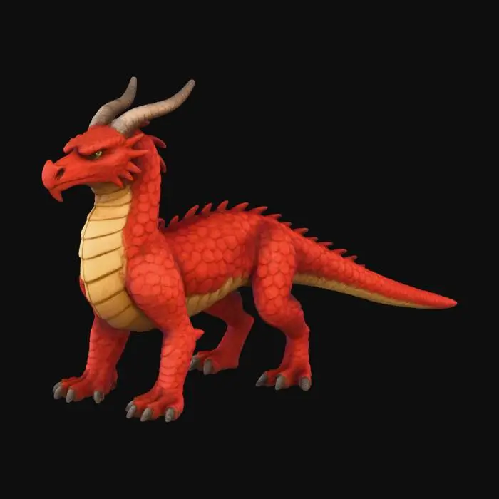 3D model for Crimson Guardian