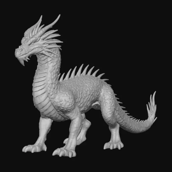 3D model for MM6-Wyrm HD-Remaster interpretation