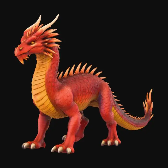 3D model for MM6-Wyrm HD-Remaster interpretation