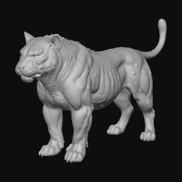 3D model for Savanna Warg