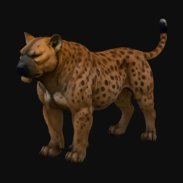 3D model for Savanna Warg