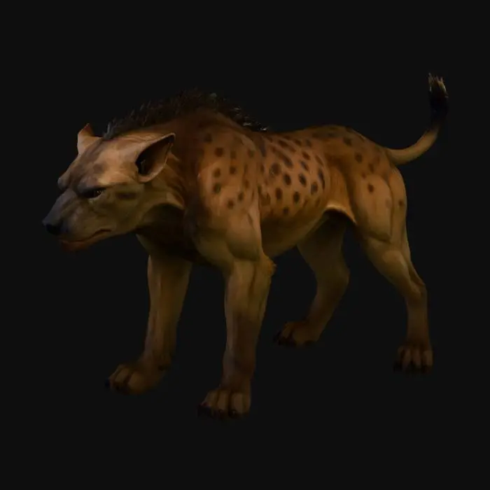 3D model for Savanna Warg