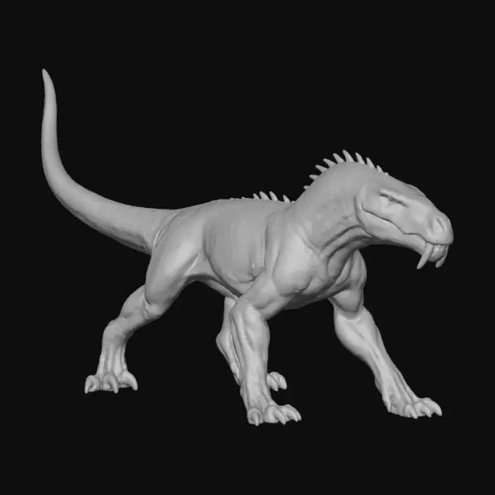 3D model for Sabertooth Beast