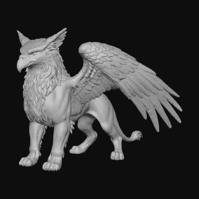 3D model for Brown Gryphon
