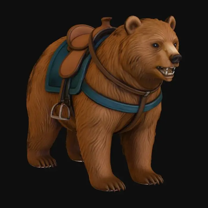 3D model for Bear Mount