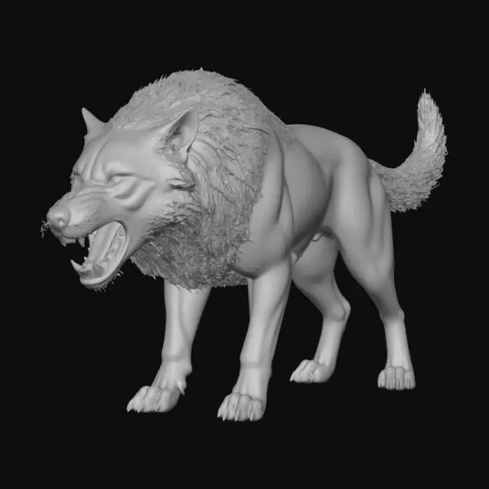 3D model for Warg
