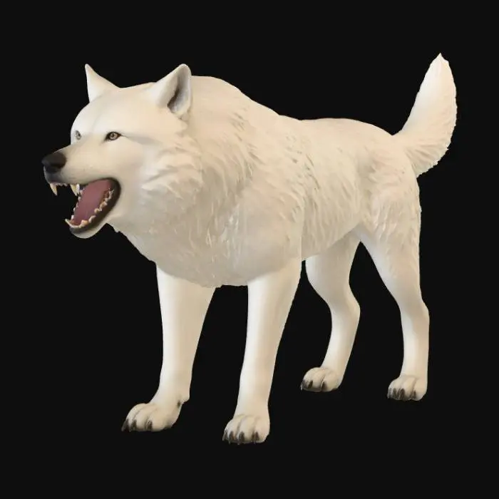 3D model for White Warg