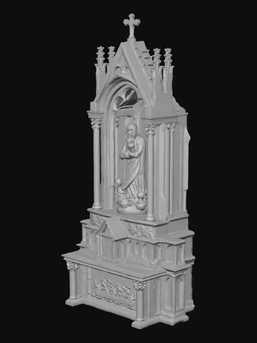 3D model for Sacred Serenity Altar