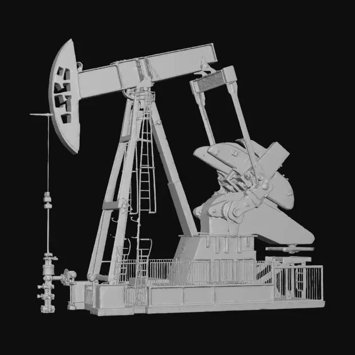 3D model for Oil Pumpjack
