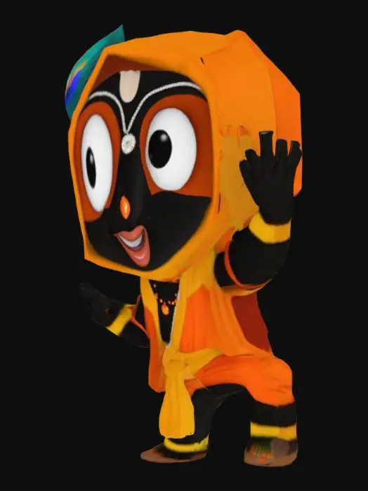 3D model for Dancing Jagannath