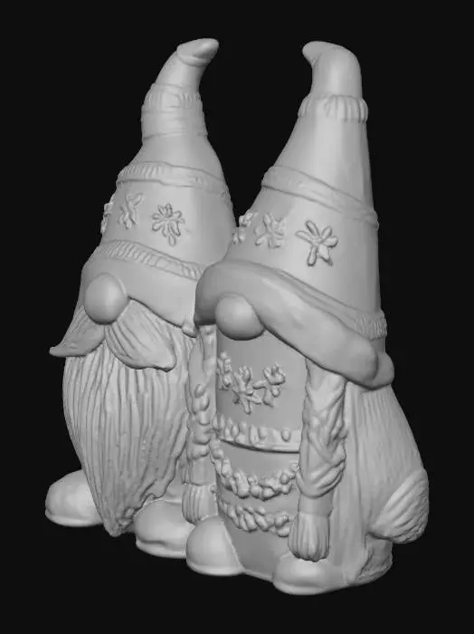 3D model for Gnome Couple
